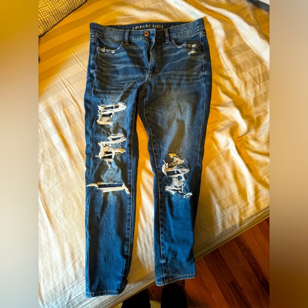 American eagle jegging crop